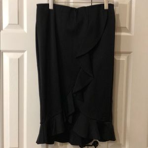 Lane Bryant black skirt